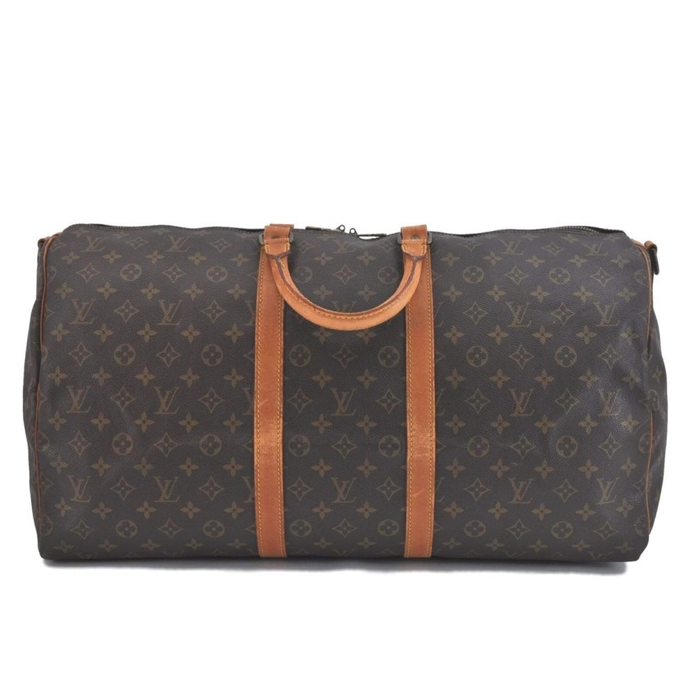 Auth Louis Vuitton Keepall 55 Bandouliere travel unisex monogram - Picture 1 of 12